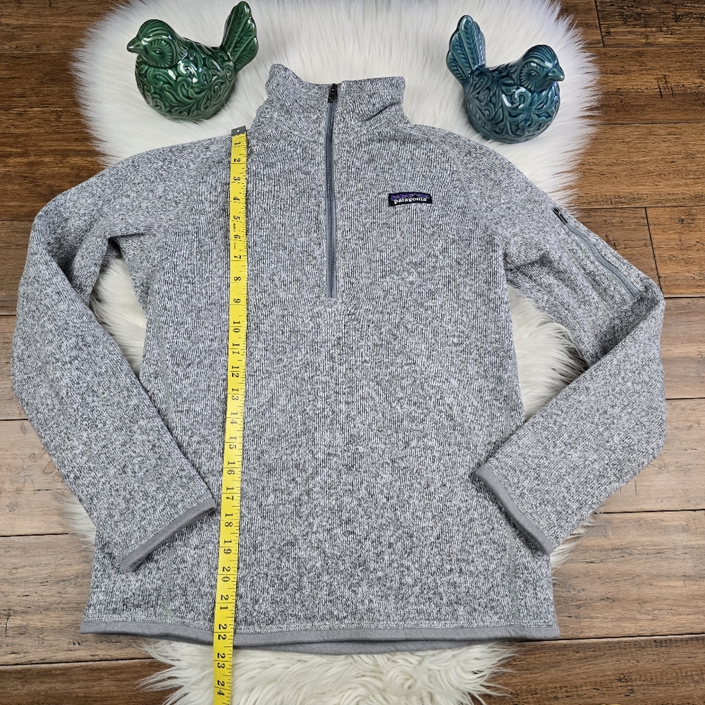 Patagonia better sweater 1/4 zip jacket size small - Picture 12 of 13